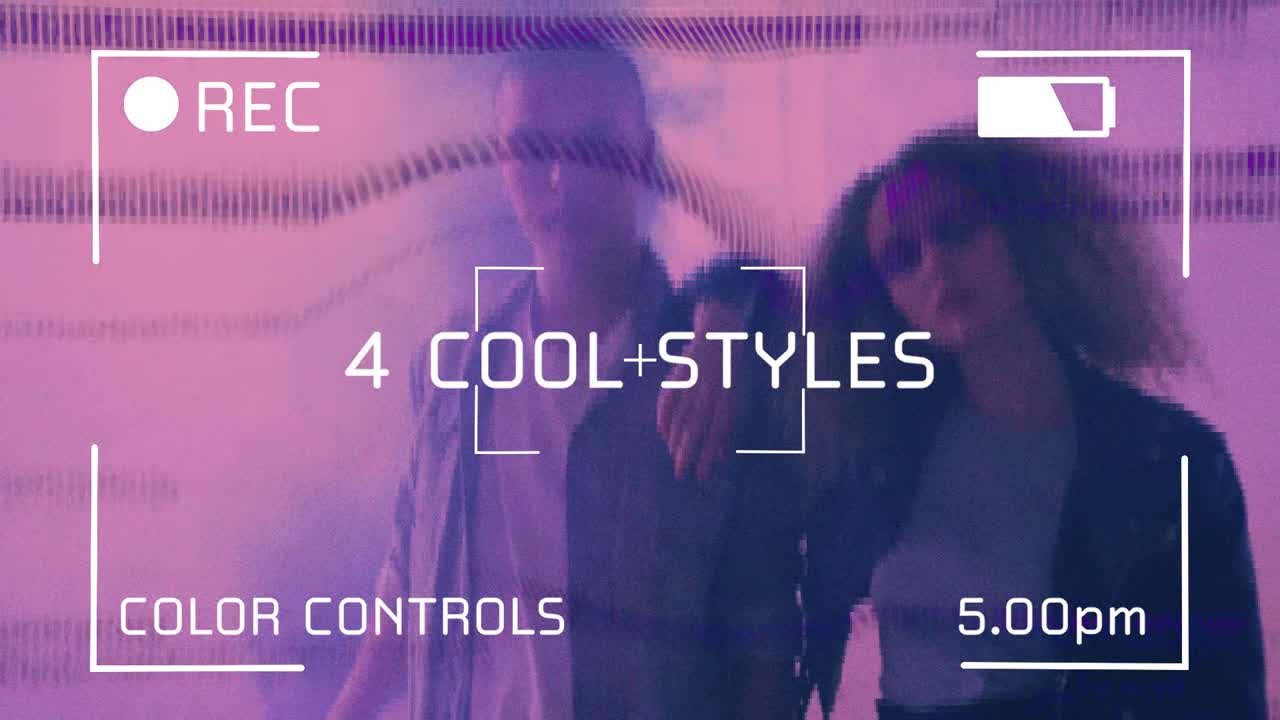 People in various camera settings