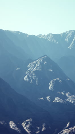 majestic mountain range panorama