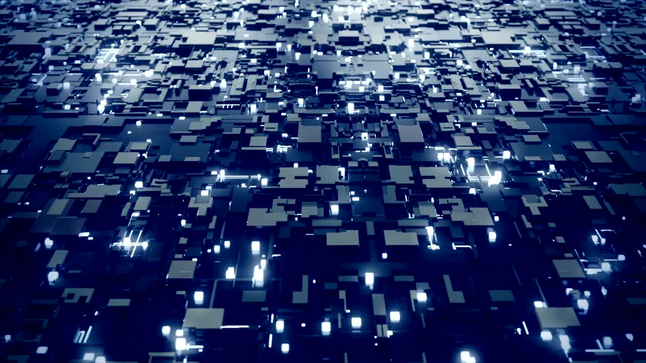 Quantum computing concept.