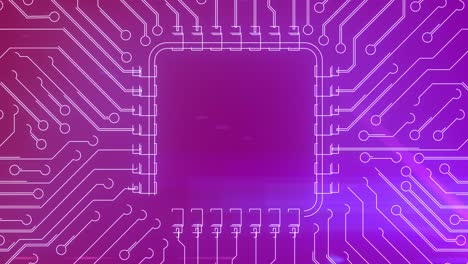 Rosafarbene-Mikrochip-Technologiedaten