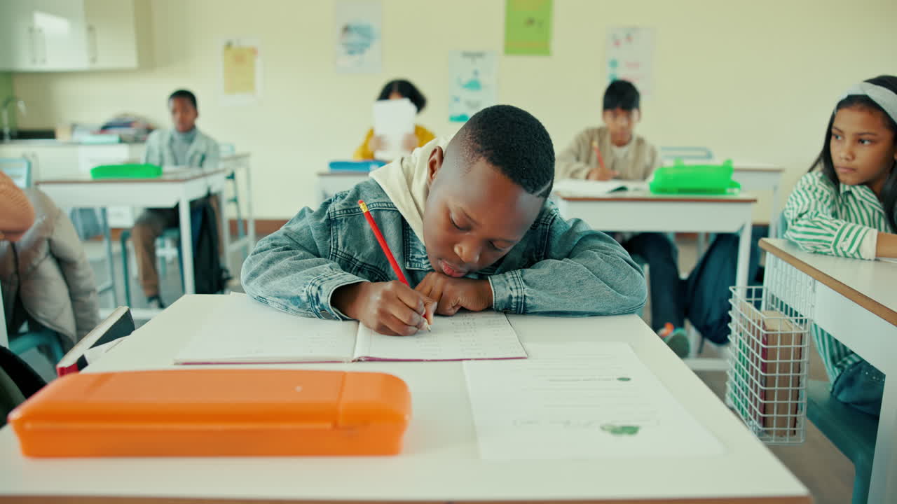 Students in classroom