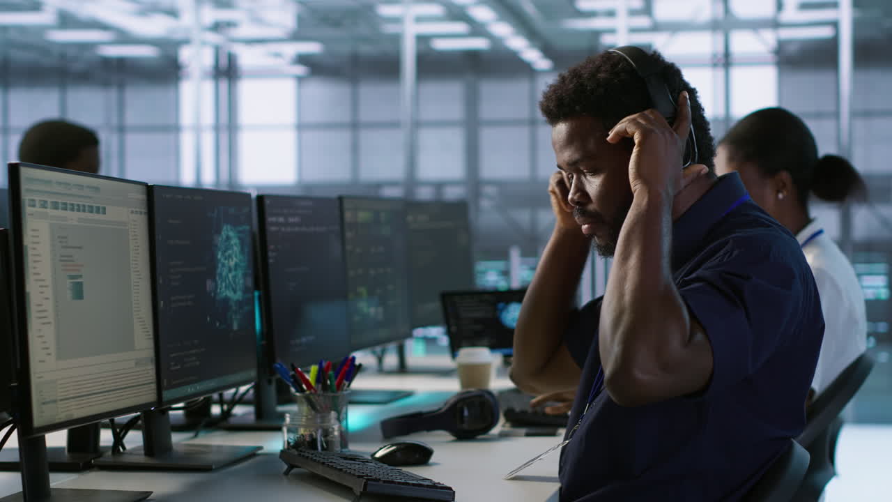 Tech Support Team in a Modern Data Center