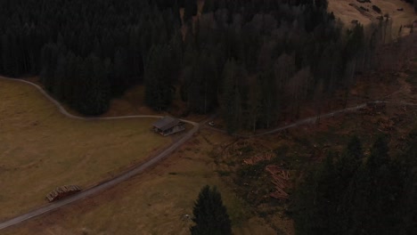 zugspitze in garmisch-partenkirchenfilmed with a drone from top to bottom