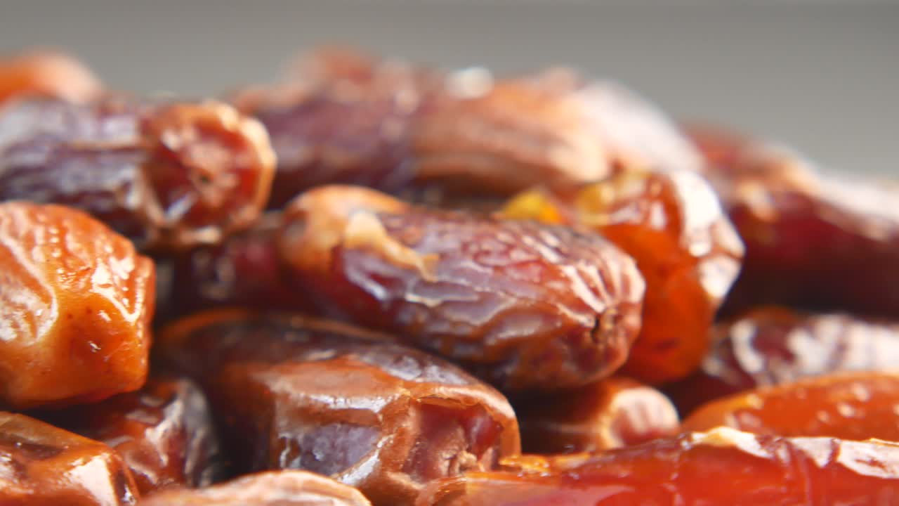 Close up of dates, a sweet and healthy snack
