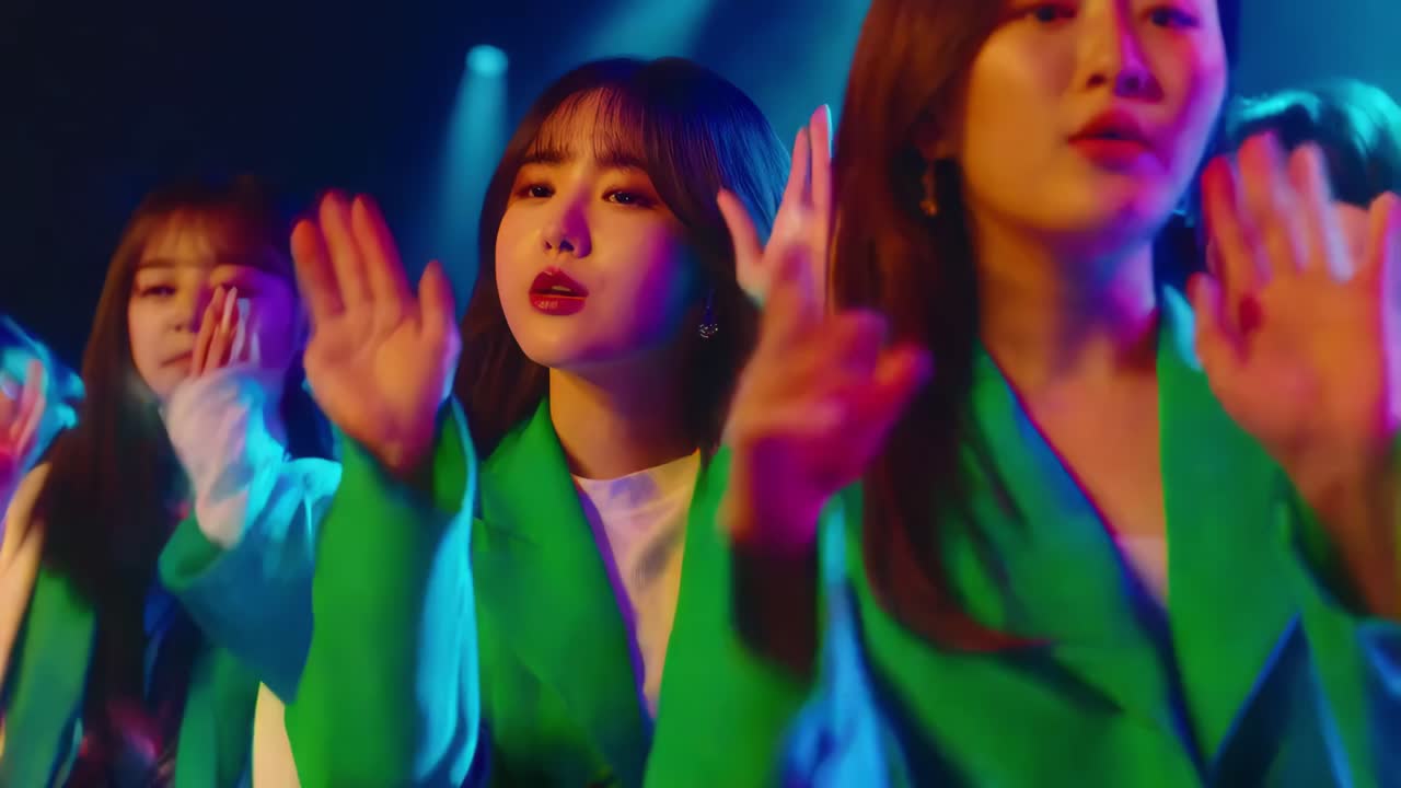 k-팝 걸그룹 공연