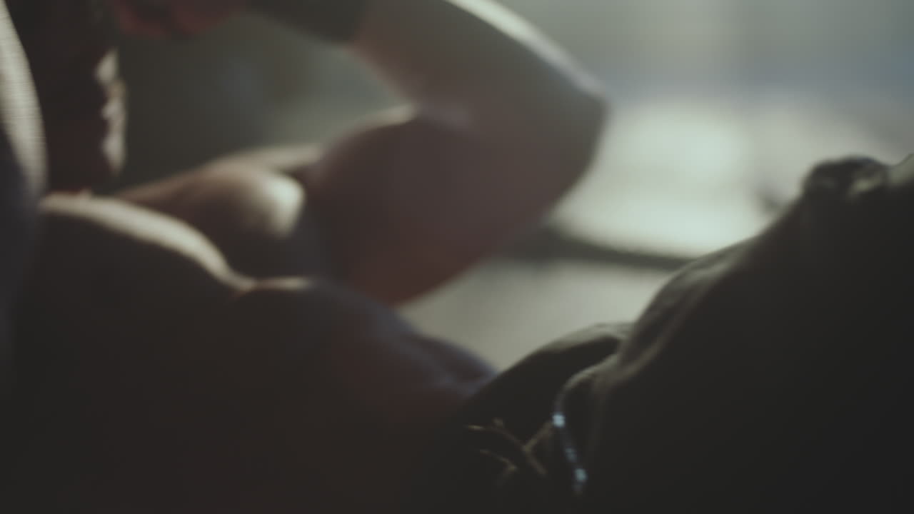 Man Performing Abs Workout