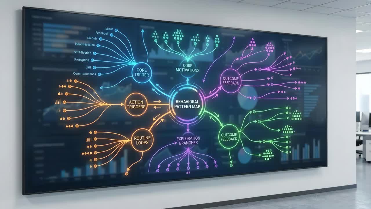Behavioral Pattern Map Visualization