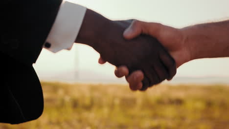 Business Deal in Rural Setting
