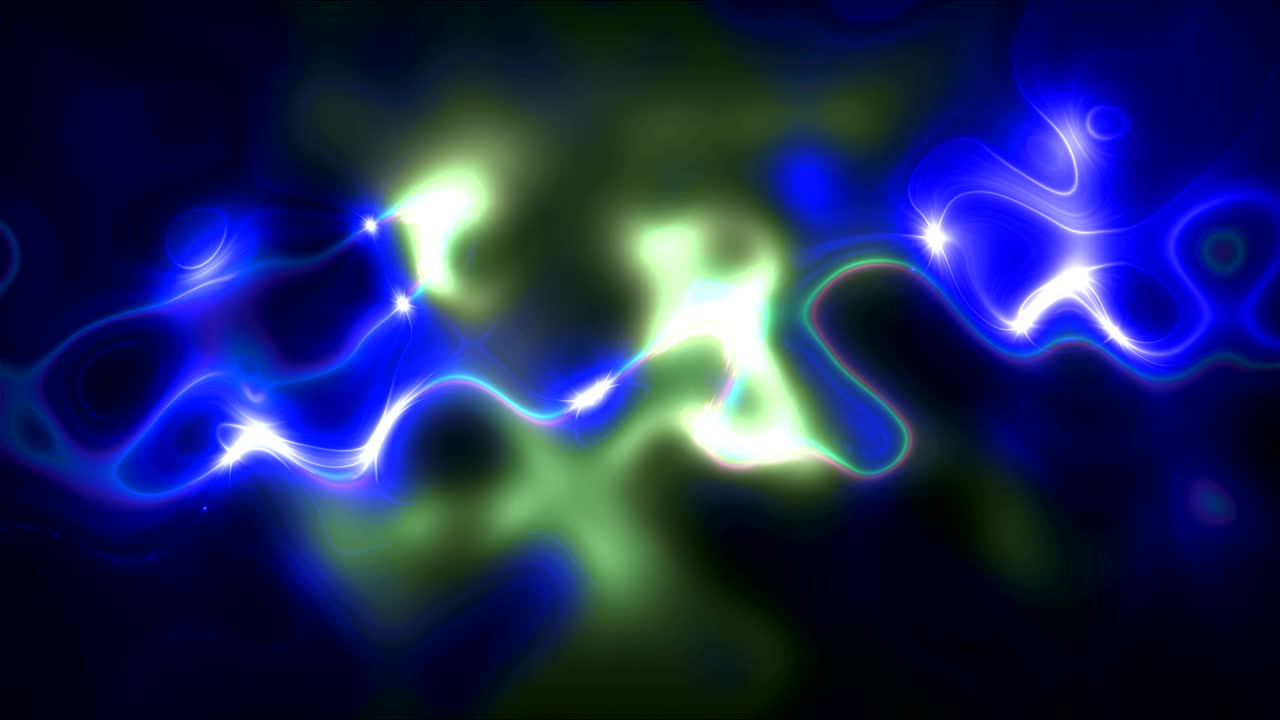 plasma, tormenta de trueno espacio abstracto, fondo de representación en 3d