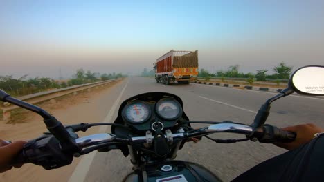 A-wide-angle-Shoot-on-a-motorcyclist-Riding-4