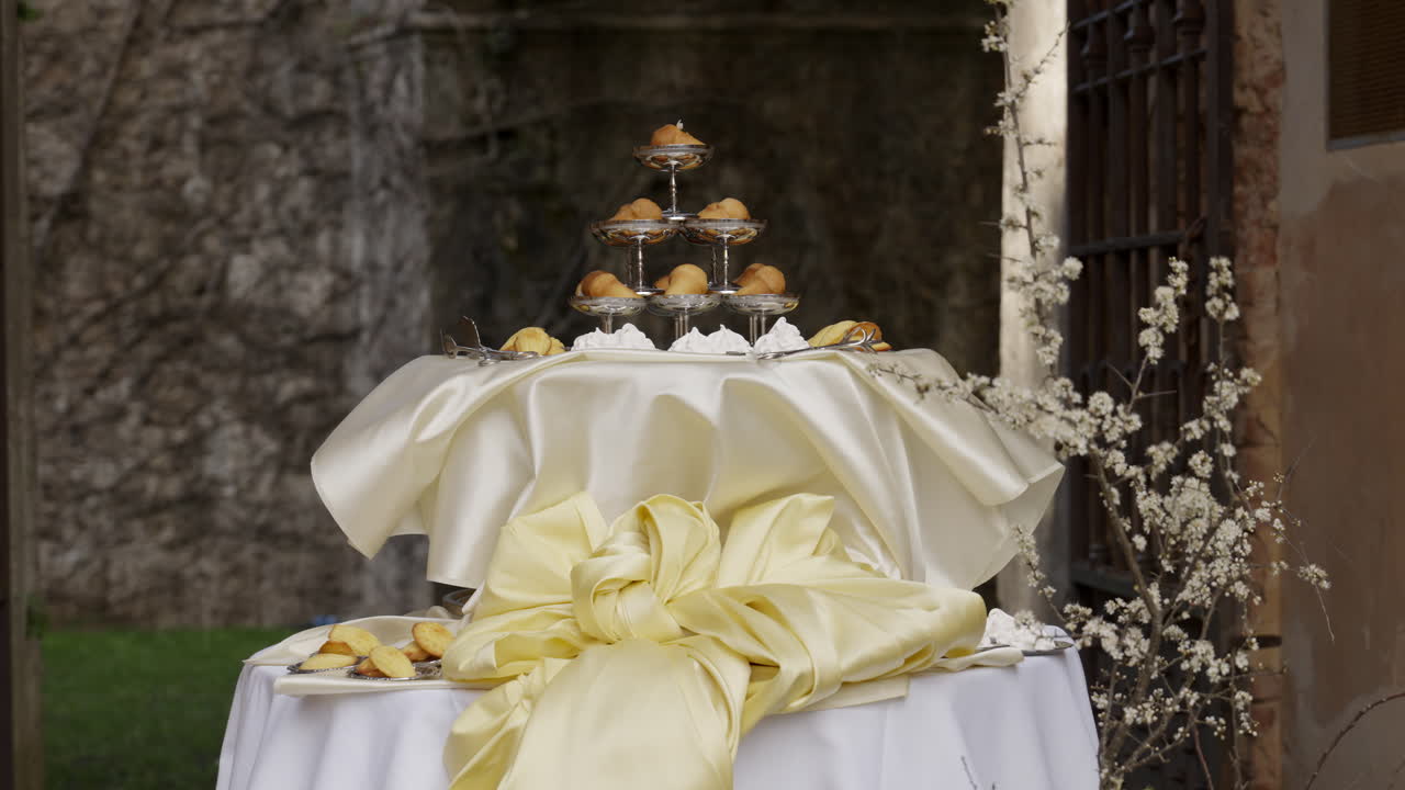 Elegant Dessert Display