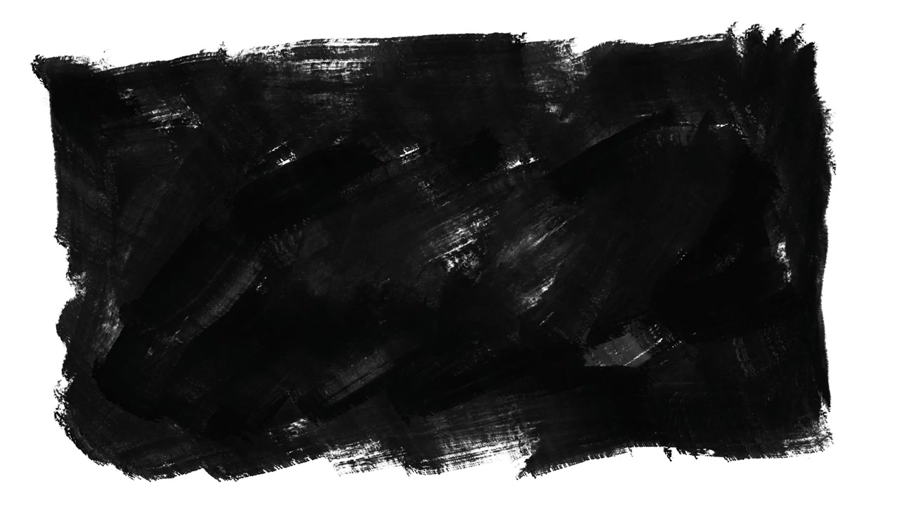 Texture a pennello nero su sfondo bianco