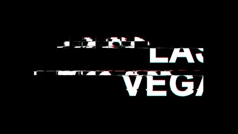 las vegas glitch effect text digital tv distortion 4k loop animation