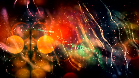 4k abstract particles background animation