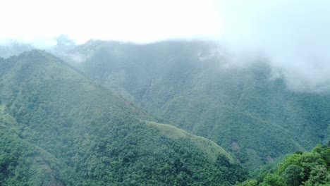 drone video of meghalaya, one of india's most mountainous states