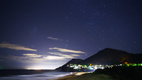 Sydney-Stanwell-Park-NSW-Australia-Beautiful-Stunning-Milky-Way-Souther-Cross-Night-Star-Trails-Heaven-Galaxy-Blue-Night-Outback-Timelapse-by-Taylor-Brant-Film