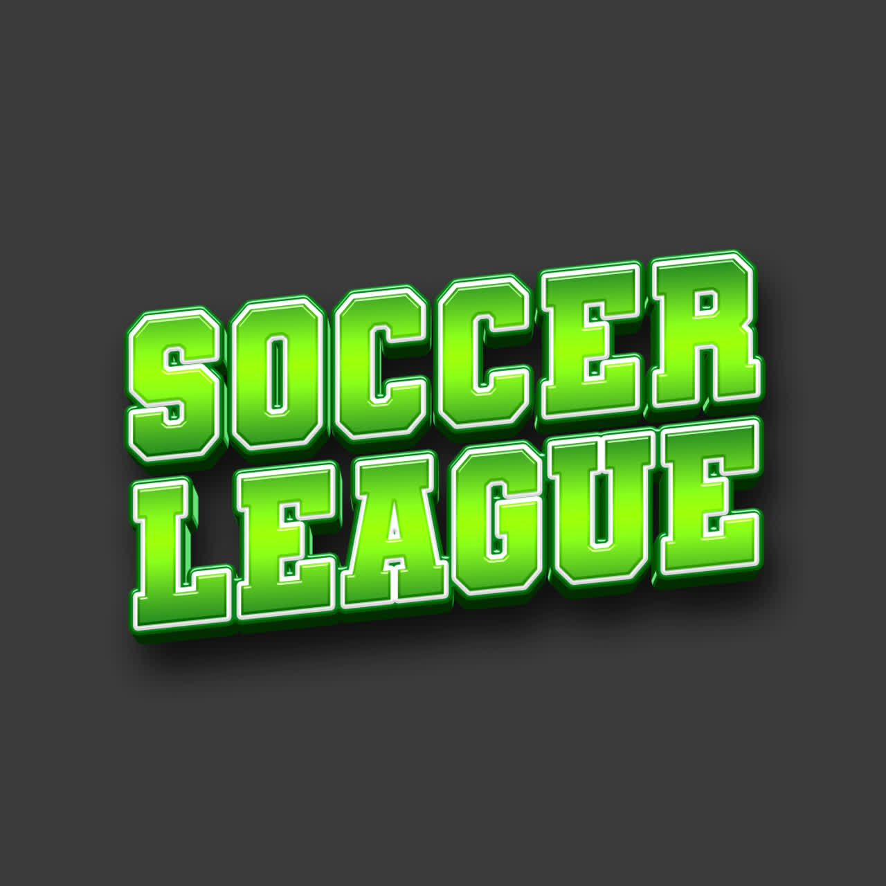 Soccer League Logo