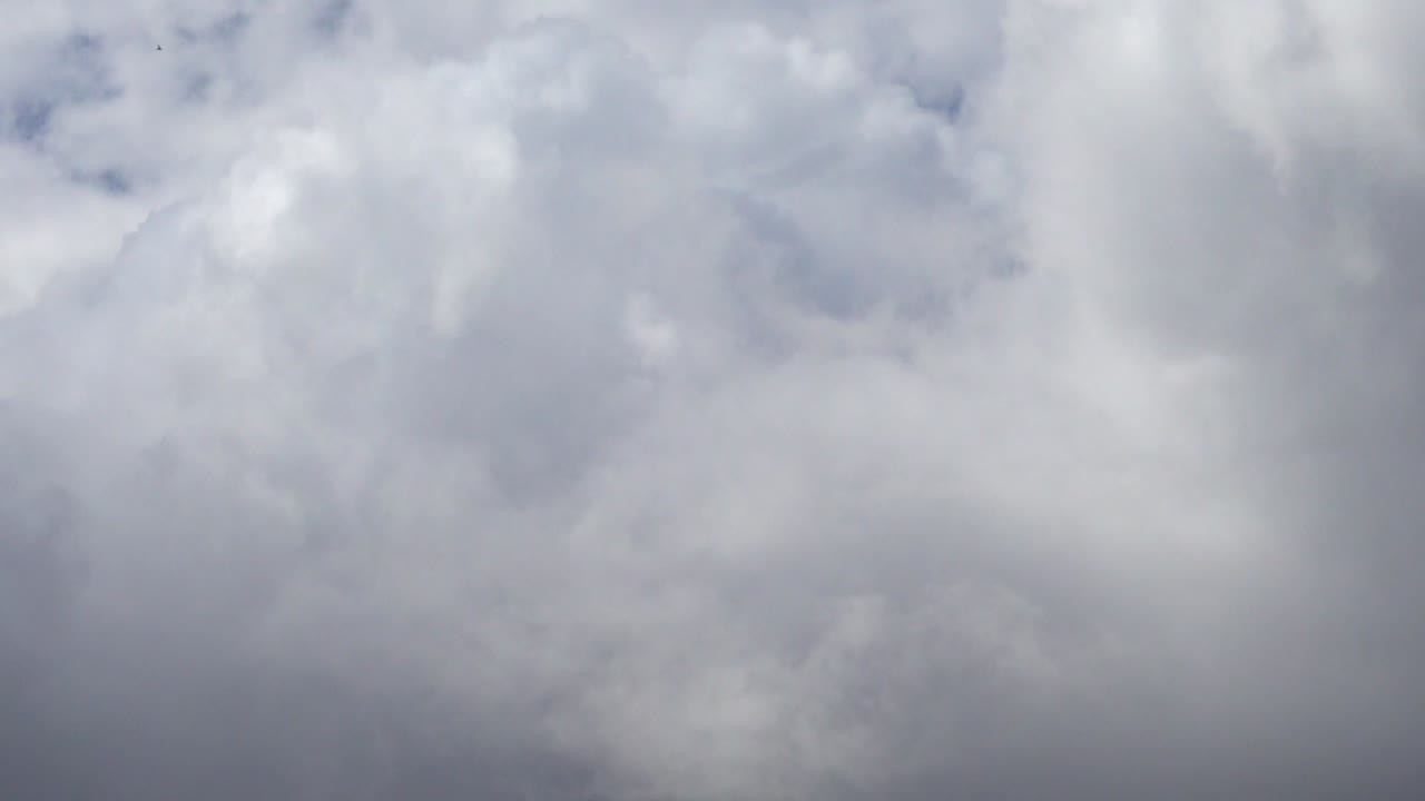 Shooting of clouds in the sky