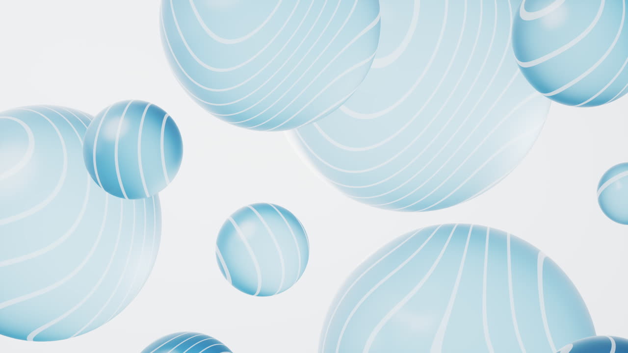 Transparent glass sphere background, 3d rendering.