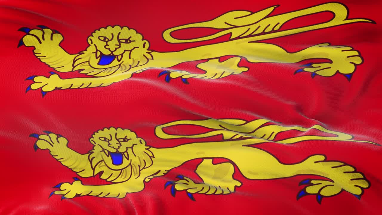 바스-노르망디 (프랑스의 지역) 발은 매우 상세한 직물 질감으로 바람에 흔들리고 있습니다.