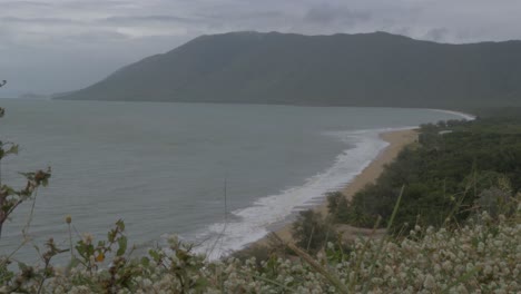 Trinity-Bay-During-Cloudy-Weather-In-Rex-Lookout-At-Captain-Cook-Hwy,-Wangetti,-QLD,-Australia