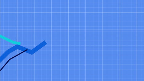 animación de flechas y estadísticas sobre la cadena de adn en la cuadrícula