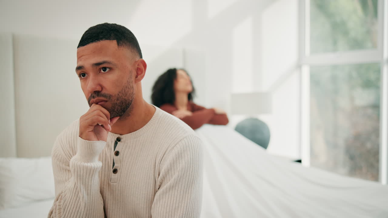 A couple experiencing relationship problems