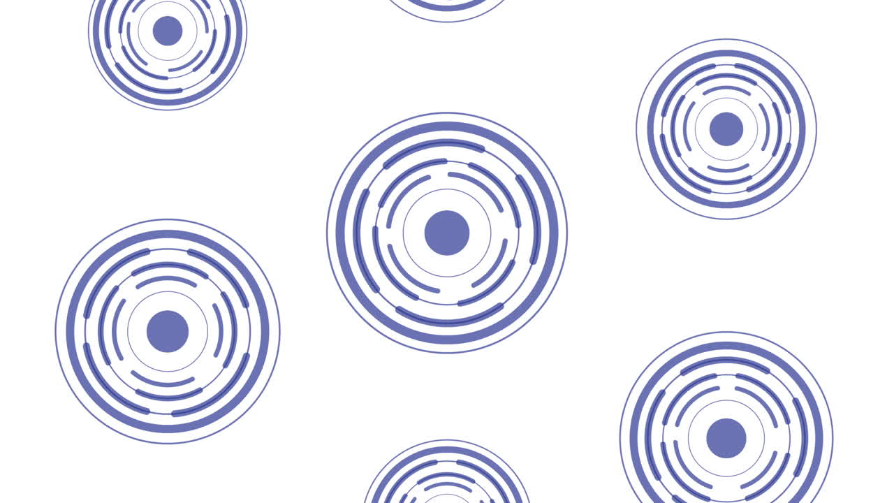 동심 원을 가진 추상적인 패턴
