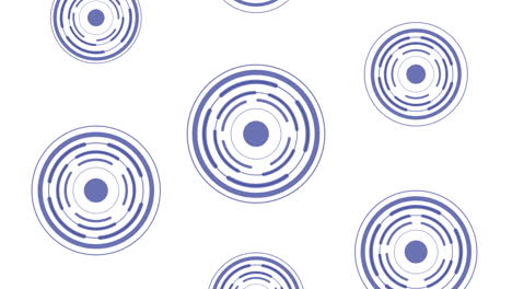 patrón abstracto con círculos concéntricos