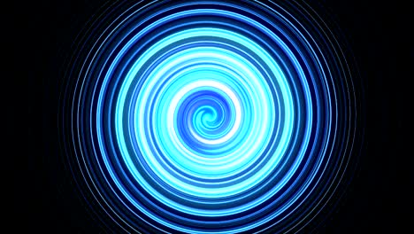 abstract spiral rotating and twisting lines, computer generated background, 3d render background