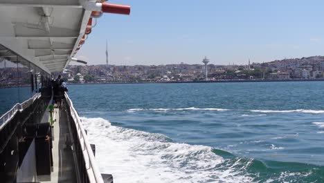 ferry trip across istanbul strait