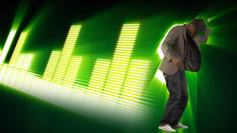 animation of a man dancing