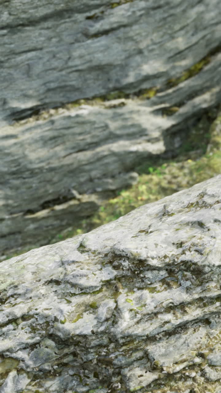 Natures sculpted masterpieces emerge from the serene landscape