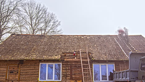 Timelapse-video-of-Residential-house-under-construction