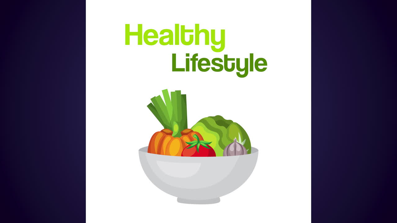 채식주의 음식과 함께 건강한 라이프 스타일 그