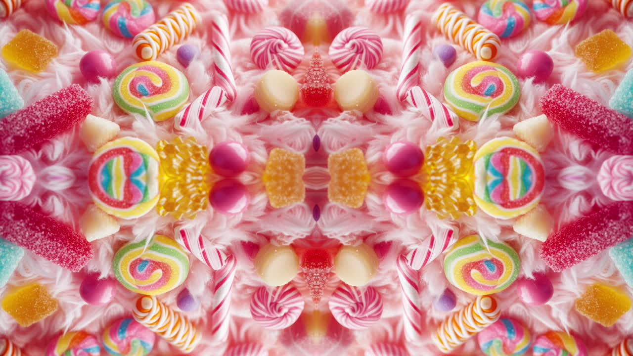 colección de dulces y dulces