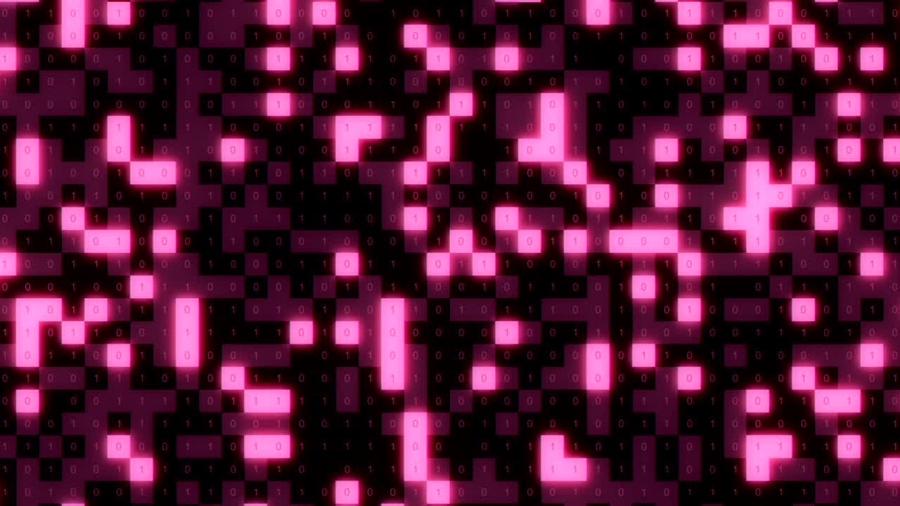 cuadrícula binaria digital abstracta.