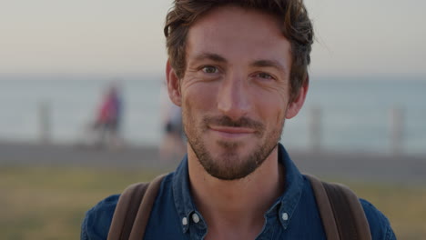 close-up-portrait-attractive-young-man-looking-up-confident-smiling-happy-enjoying-successful-lifestyle-on-seaside-ocean-background