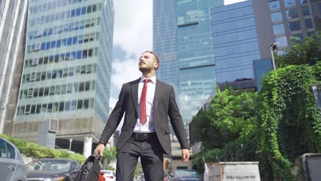 Businessman-on-Streets-of-Business-District.