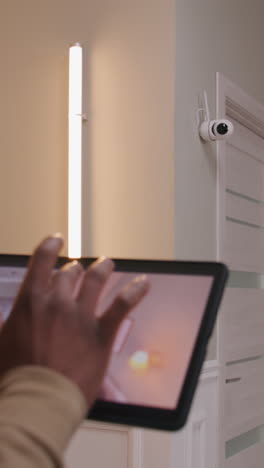 smart home security camera installation