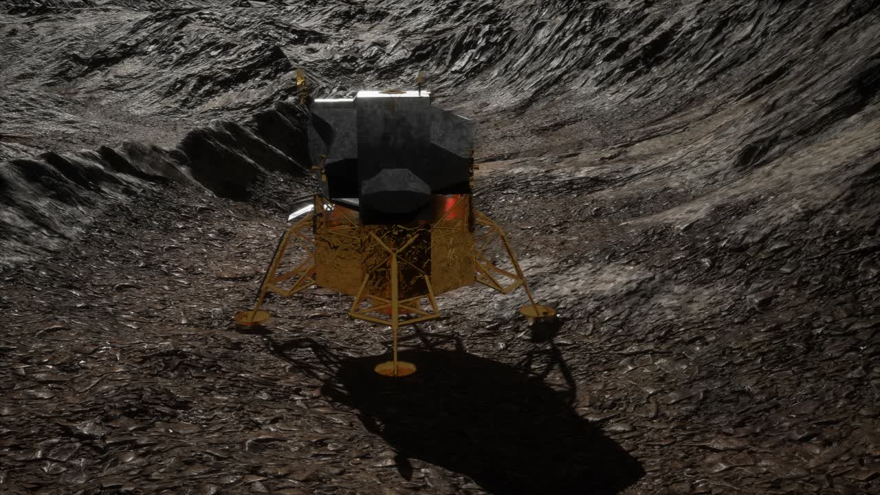 lunar landing mission on the Moon