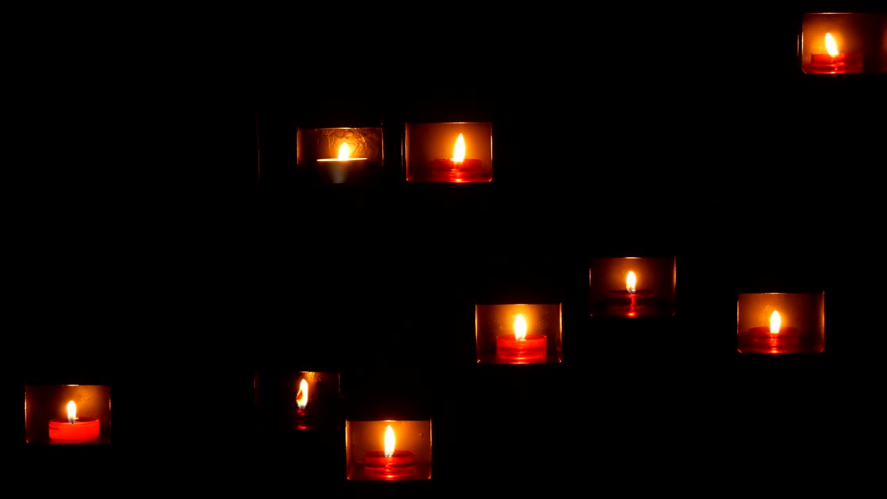 velas de oración redondas