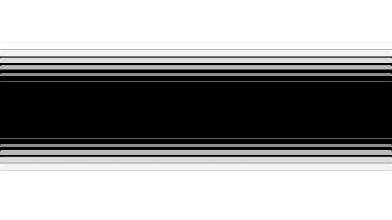 Abstract Graphic Animation of Expanding Horizontal Lines