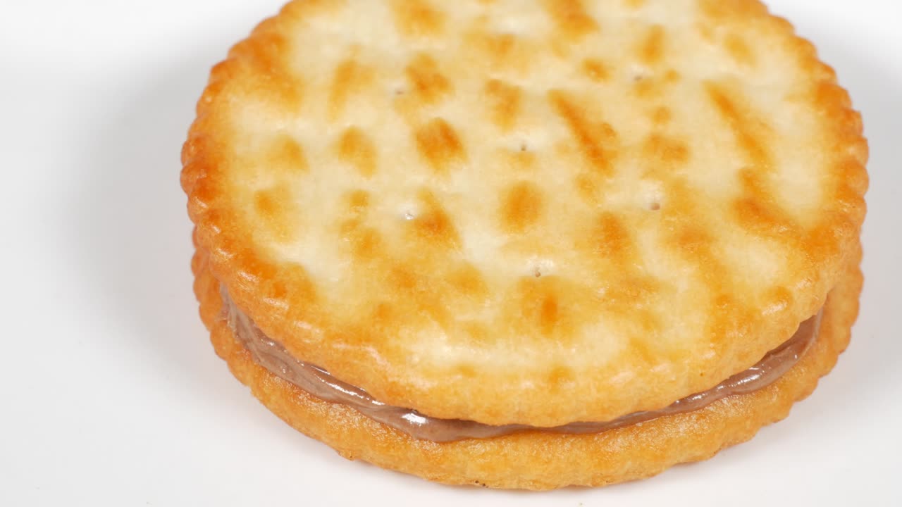 커피 크림 샌드위치