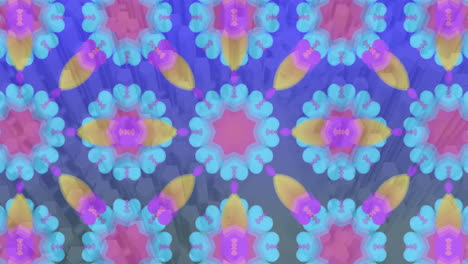 Animation of moving columns over moving shapes