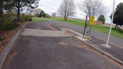 a good look at an rv dump station design at a state campground