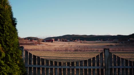 Timelapse-Del-Campo-Agrícola-En-Indre-Fosen,-Noruega