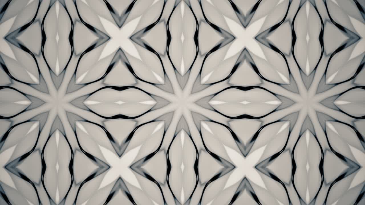 Kaleidoscope concept abstract animation