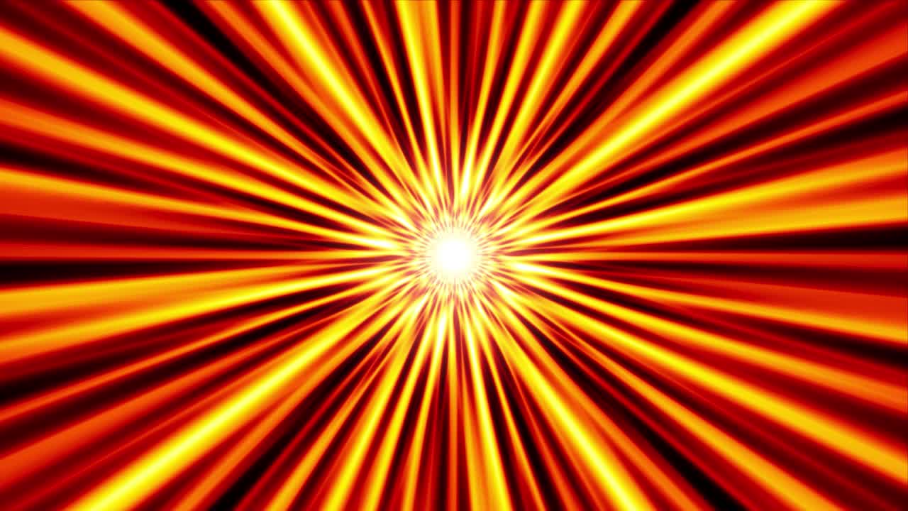 Shining Fire Light Rays