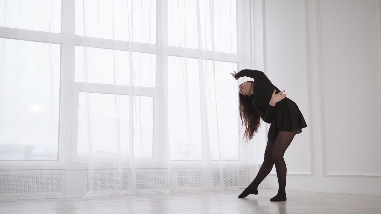 Ballet Dancer Stretching